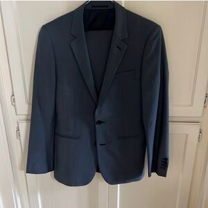 Reiss 2 piece suit 36" jacket 30" pants blue